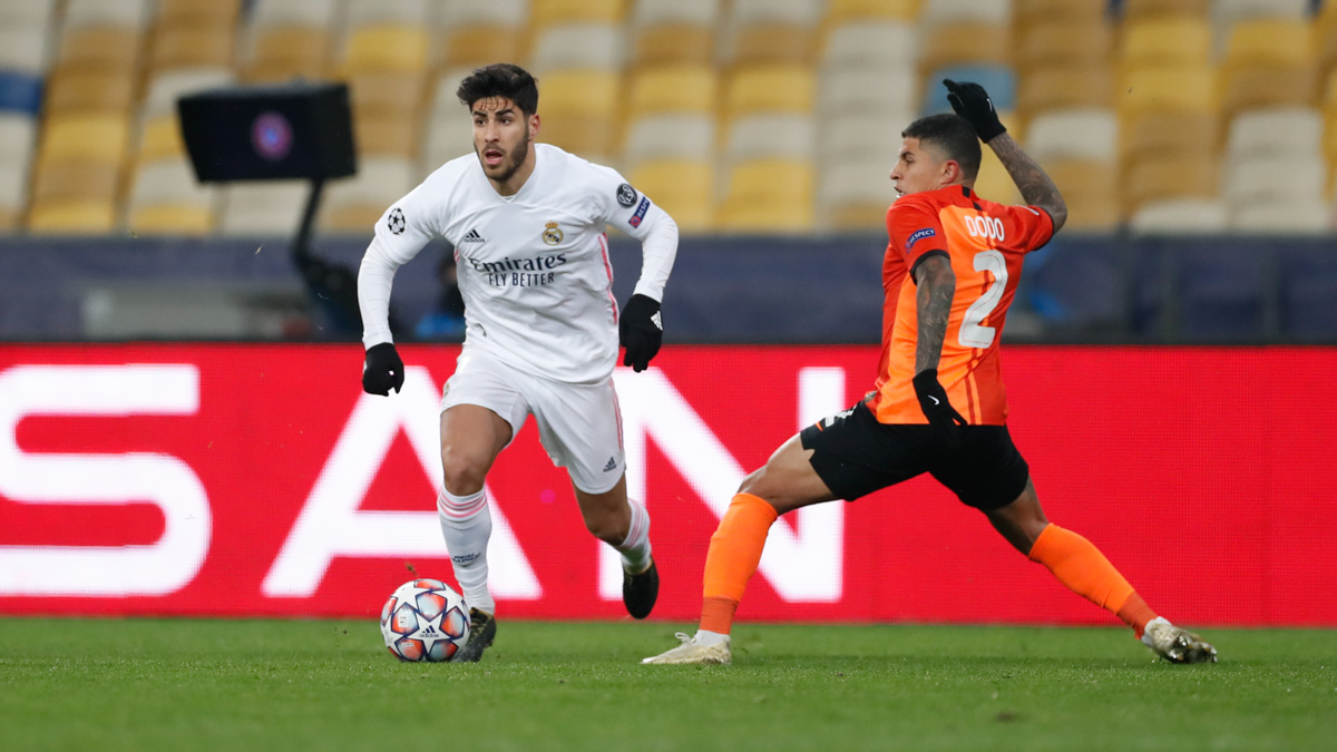 Marco Asensio, entonado en el primer acto | Fuente: @realmadrid (Twitter)