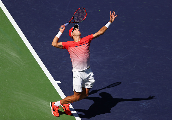 Coric has impressed so far in Indian Wells (Getty Images/ Julian Finney)