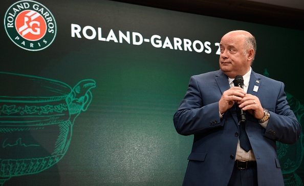 Bernard Giudicelli oversees the French Open draw (Photo: Christophe Simon/Getty Images)