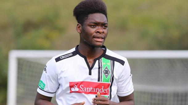 Will Ba-Muaka Simakala be the latest Gladbach youth product to make it big in the Bundesliga? | Image credit: DFB.de