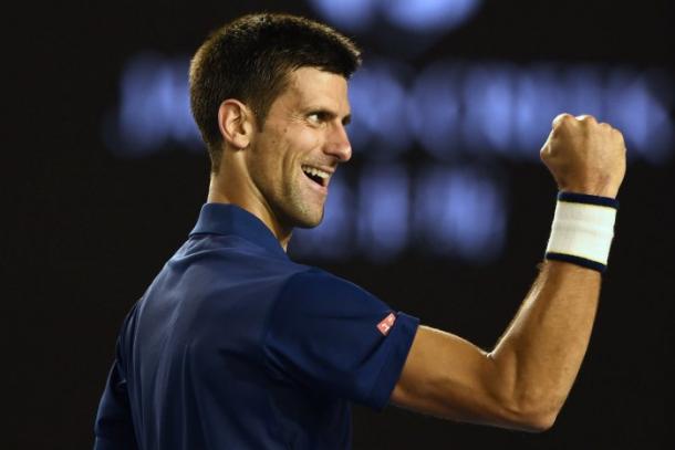 Five of the last six Slams for the dominant Djokovic (Via Getty)