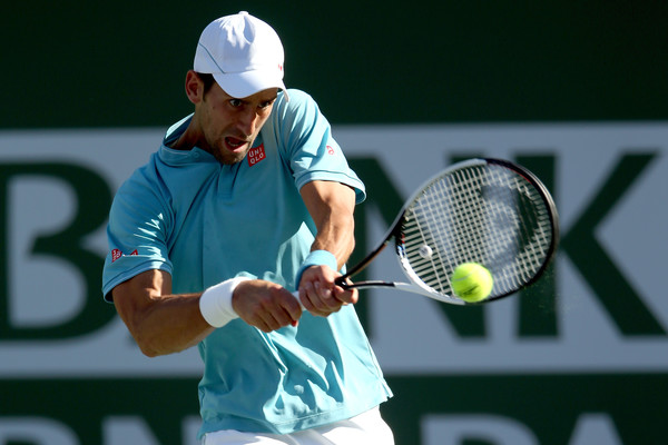 Novak Djokovic's backhand was particularly disappointing today | Photo: Matthew Stockman/Getty Images North America