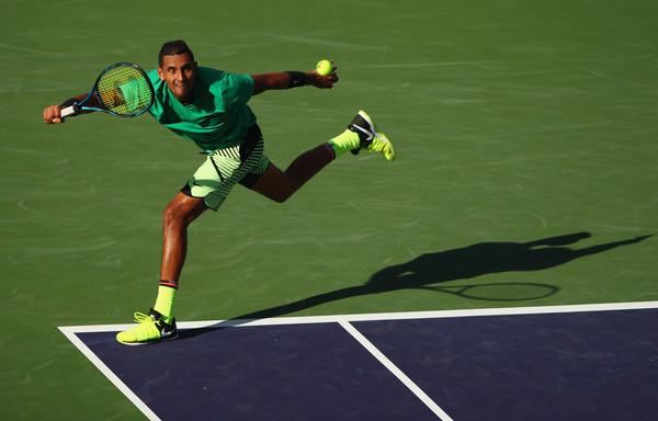 Nick Kyrgios' forehand showed its impact today | Photo: Clive Brunskill/Getty Images North America