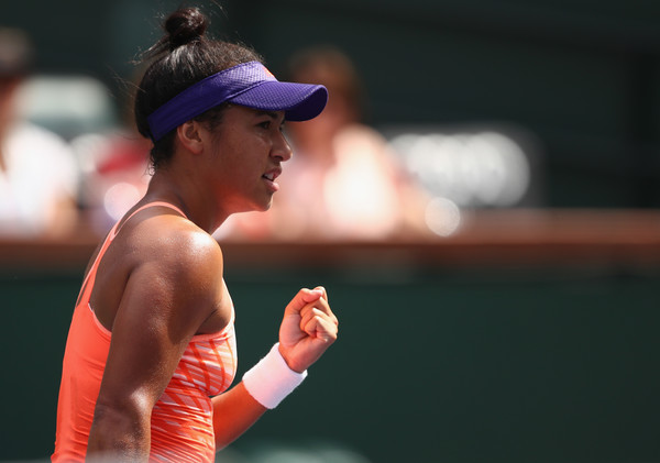 Heather Watson failed to complete her comeback in the second set | Photo: Clive Brunskill/Getty Images North America