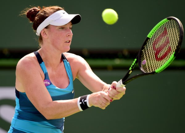 Madison Brengle in action | Photo: Harry How/Getty Images North America