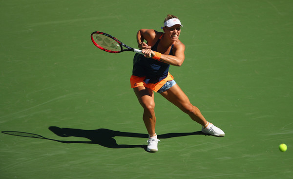 Angelique Kerber struggled during her third round match today | Photo: Clive Brunskill/Getty Images North America