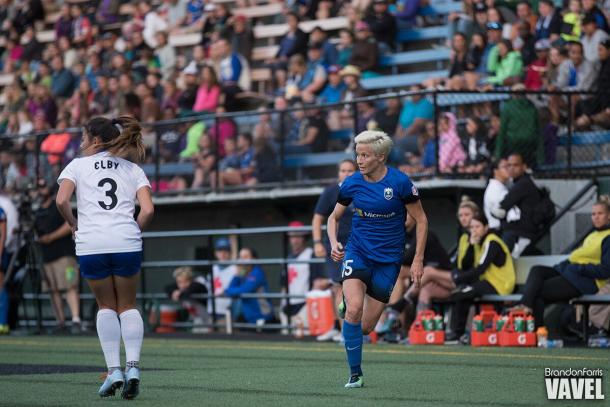 Megan Rapinoe was in scintillating form this year | Source: Brandon Farris-VAVEL USA