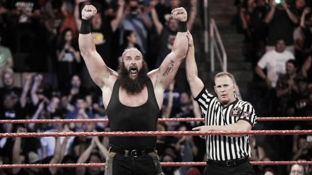 Strowman was dominant again. Photo- WWE.com