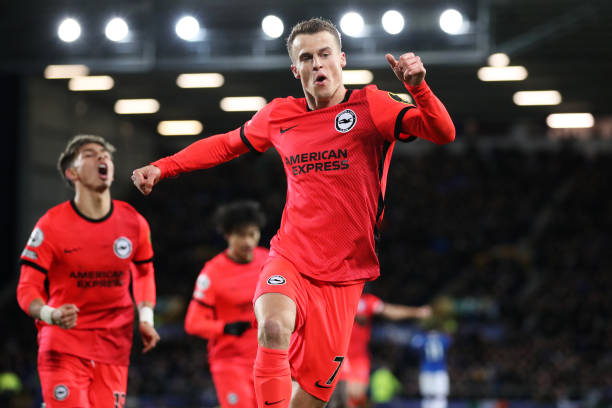 El Brighton sigue 'volando' y hunde al Everton. Fuente: Getty Images