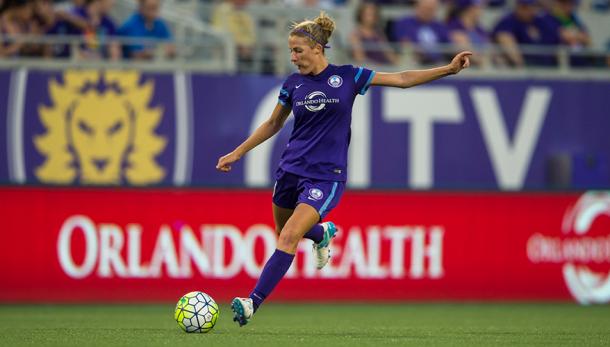 becky Edwards this season with the Orlando Pride | Source: nwslsoccer.com