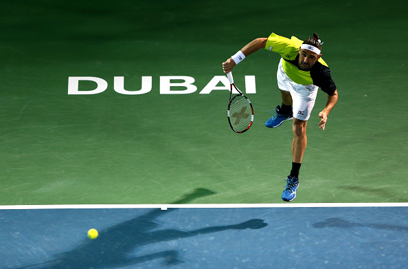 Dubai was his first ATP500 final since 2010 (Photo: Getty Images/Warren Little)