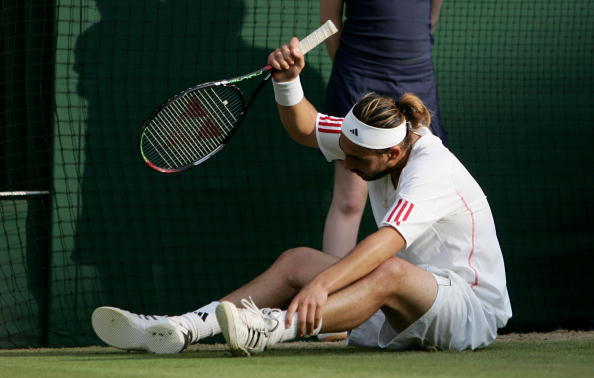 Baghdatis on his run to the Wimbledon final four in 2006 (Photo: Getty Images/Phil Cole)