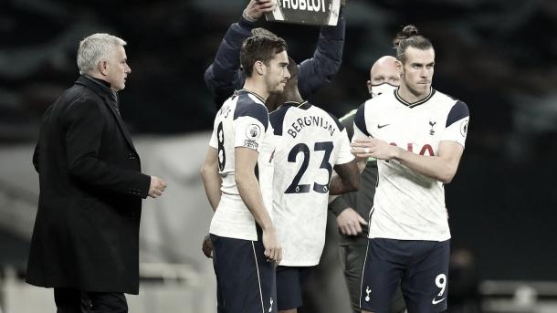 Bale debuta con la camiseta de los Spurs luego de siete años. Foto: Premier League.