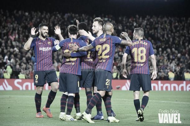 El Barcelona, campeón de Liga 2018/19 | Foto: Noelia Déniz - VAVEL