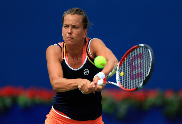 Barbora Strycova in action at the Rogers Cup | Photo: Vaughn Ridley/Getty Images North America