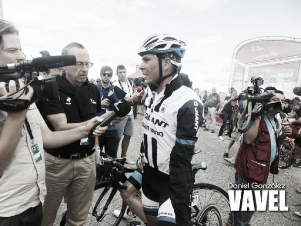 Barguil fue el primer abandono de la Vuelta 2016 | Foto: Daniel González - VAVEL