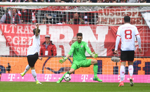 Momento del gol convertido por Bojan / FOTO: Bayern Múnich