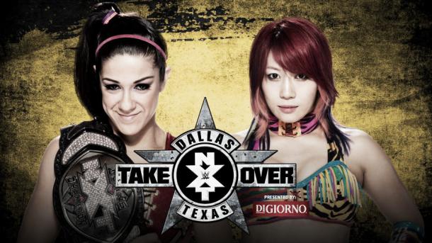 Bayley defending her title against Asuka: WWE.com