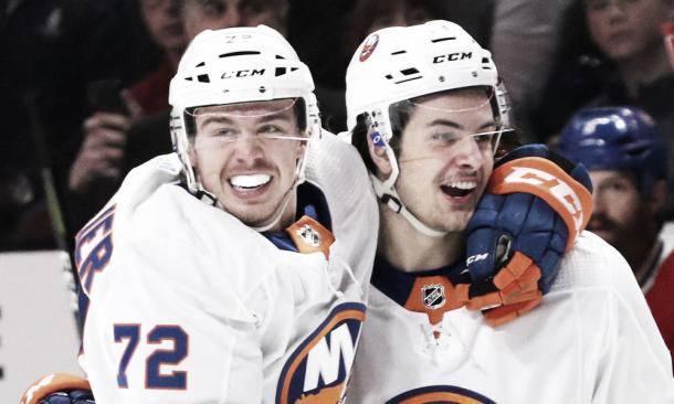 Beauvillier-Barzal, una pareja con química / Fuente: thesportsdiary.com