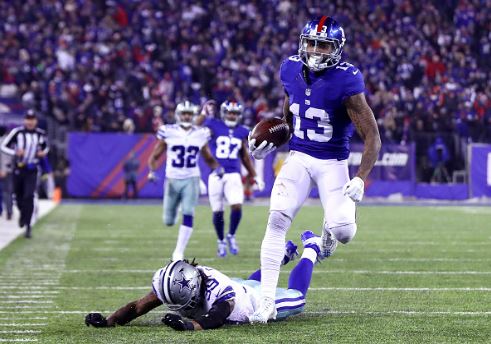 Odell Beckham will look for another big game on Sunday afternoon | Source: Art Bello - Getty Images 