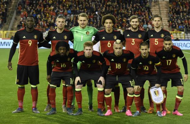 Il Belgio in una recente partita, vivoazzurro.it