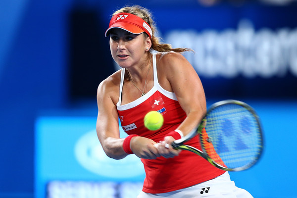 Belinda Bencic also participated in the Hopman Cup this year | Photo: Paul Kane/Getty Images AsiaPac