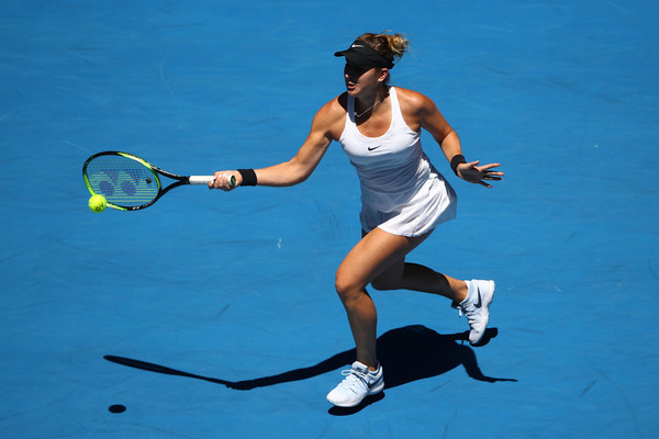 Belinda Bencic's struggles continued in Acapulco, where she had a clear path to the final | Photo: Clive Brunskill/Getty Images AsiaPac
