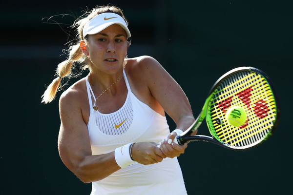 Belinda Bencic will definitely be pleased with her performance today | Photo: Clive Mason/Getty Images Europe