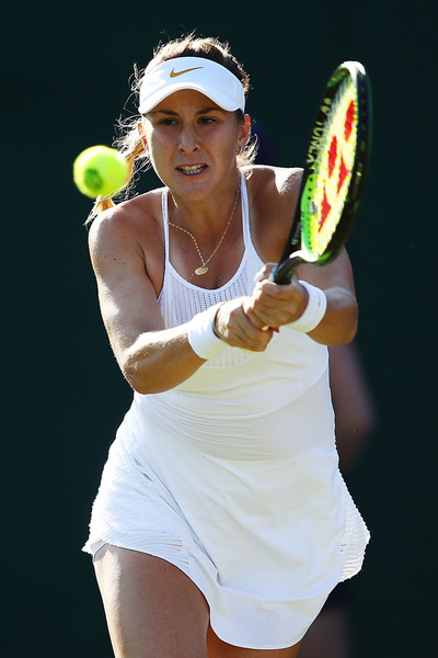 Belinda Bencic was ultimately too solid for her top-10 opponent | Photo: Clive Mason/Getty Images Europe