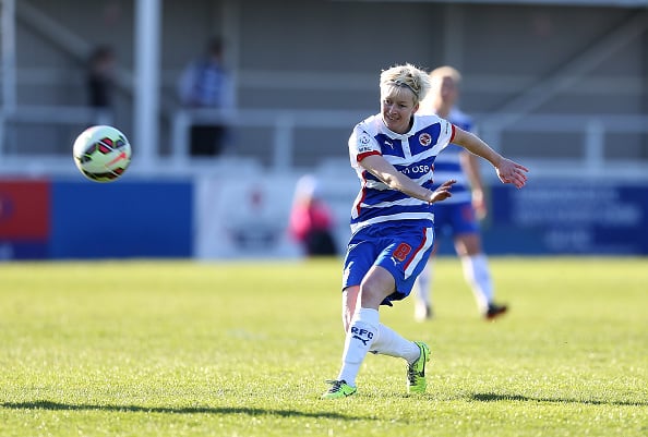 Horwood opens the scoring for Reading against Yeovil (Photo credit: Ben Hoskins/Getty)