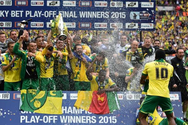 Happier times in Norwich's recent history | Credit: Ben Stansall