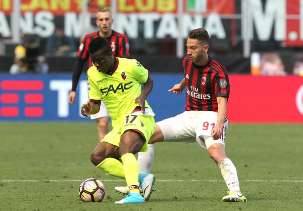 Bertolacci contro il Bologna, zimbio.com