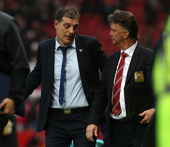 Bilic and van Gaal will meet again soon | Photo: Tom Purslow/Manchester United