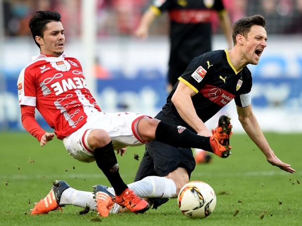 Bittencourt and Gentner come to blows | Photo: kicker.de