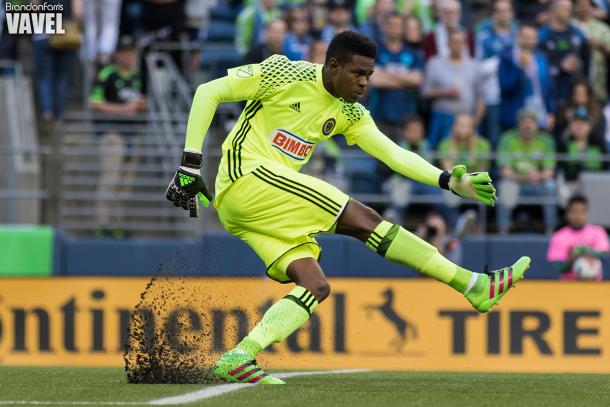 Andre Blake, one of several definite locks for the Union