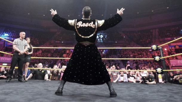 Roode debuted on the UK tour. Photo- WWE.com