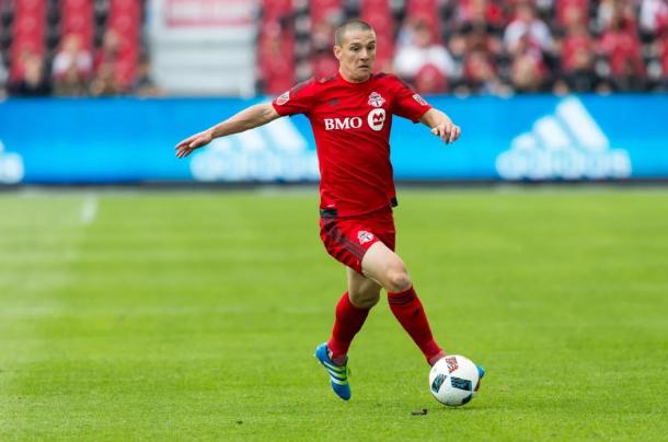 Toronto FC midfielder Will Johnson (above) was the hero for TFC on Wednesday, scoring deep into second-half stoppage time to give TFC their first ACC trophy since 2012. Photo credit: Kevin Sousa/USA Today Sports