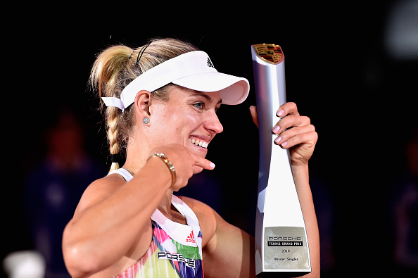 Kerber won her second title of the year in Stuttgart last week (Getty/Bongarts/Dennis Grombkowski)