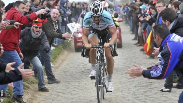 Boonen is aiming for his fifth Roubaix crown. | Photo: BBC