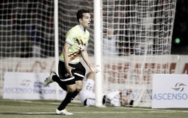 Borelli celebrando un gol. | Foto: Tiempodeportivo
