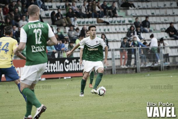 Borja Iglesias disputó el playoff de ascenso. | Foto: Bibi Peón (VAVEL.com).