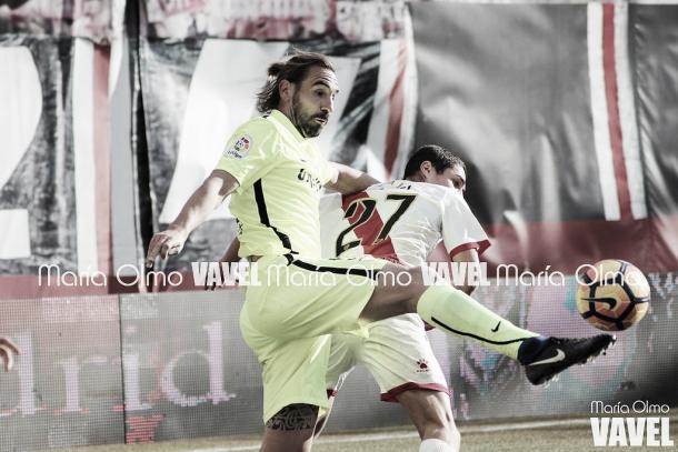 Borja Fernández en un lance del juego | Foto: VAVEL.com - María Olmo