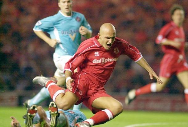 Szilard Nemeth bagged a brace for Boro on a memorable night at the Riverside. (Image source: The Gazette)