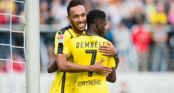 Aubameyang e Dembele, tribuna.com