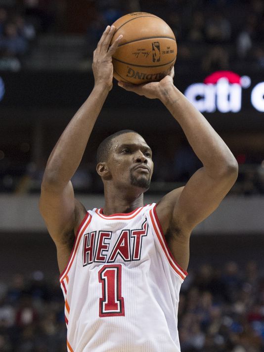 Chris Bosh thrived even after seeing his role greatly reduced. (Photo: Jerome Miron, USA Today Sports)