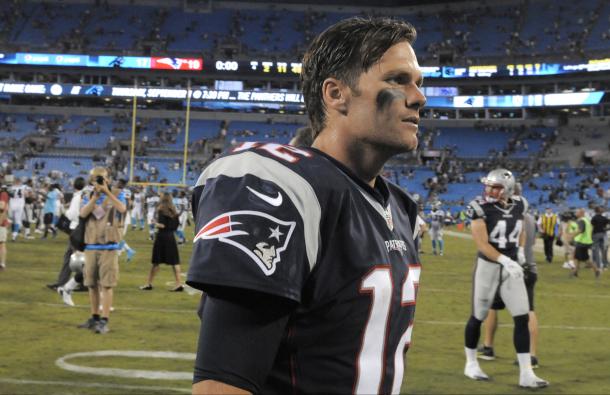 Tom Brady is having an MVP caliber season | Source: Mike McCarn - AP Photo