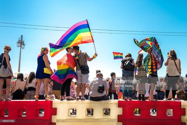 Great scenes at Pride during 2016. Source | Getty Images.