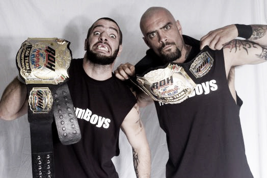 WWE failed to sign the Briscoe's. Photo- www.bleacherreport.com