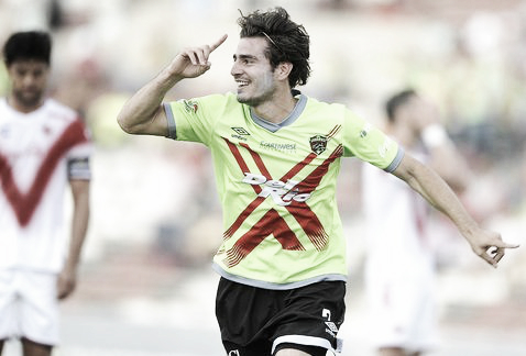 Pollo celebrando un gol en copa mx. | Foto: La afición milenio