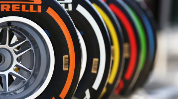 Gama de Pirelli utilizada hasta 2015 | Fuente: www.podcastf1brasil.com.br